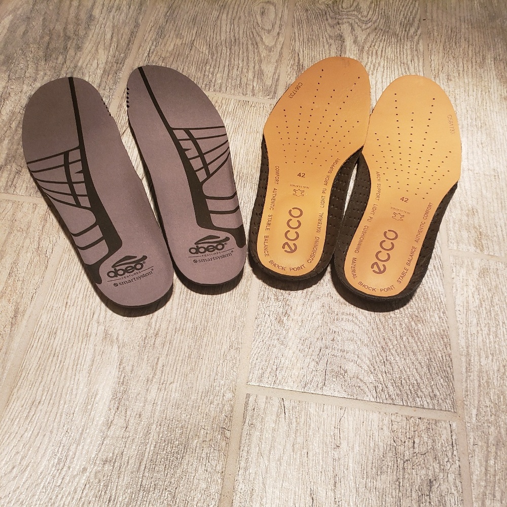 Men's replacement insoles